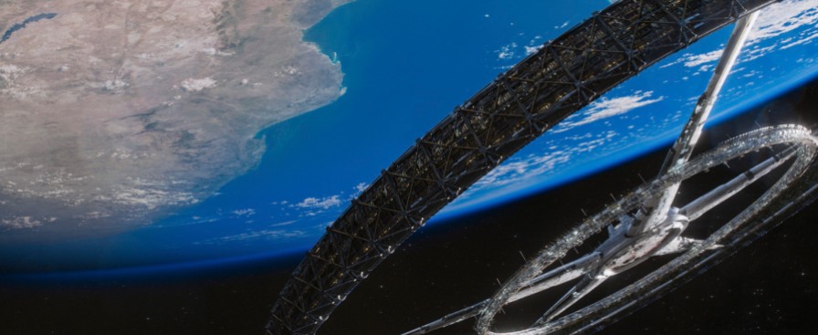 The space station Elysium from the film of the same name.