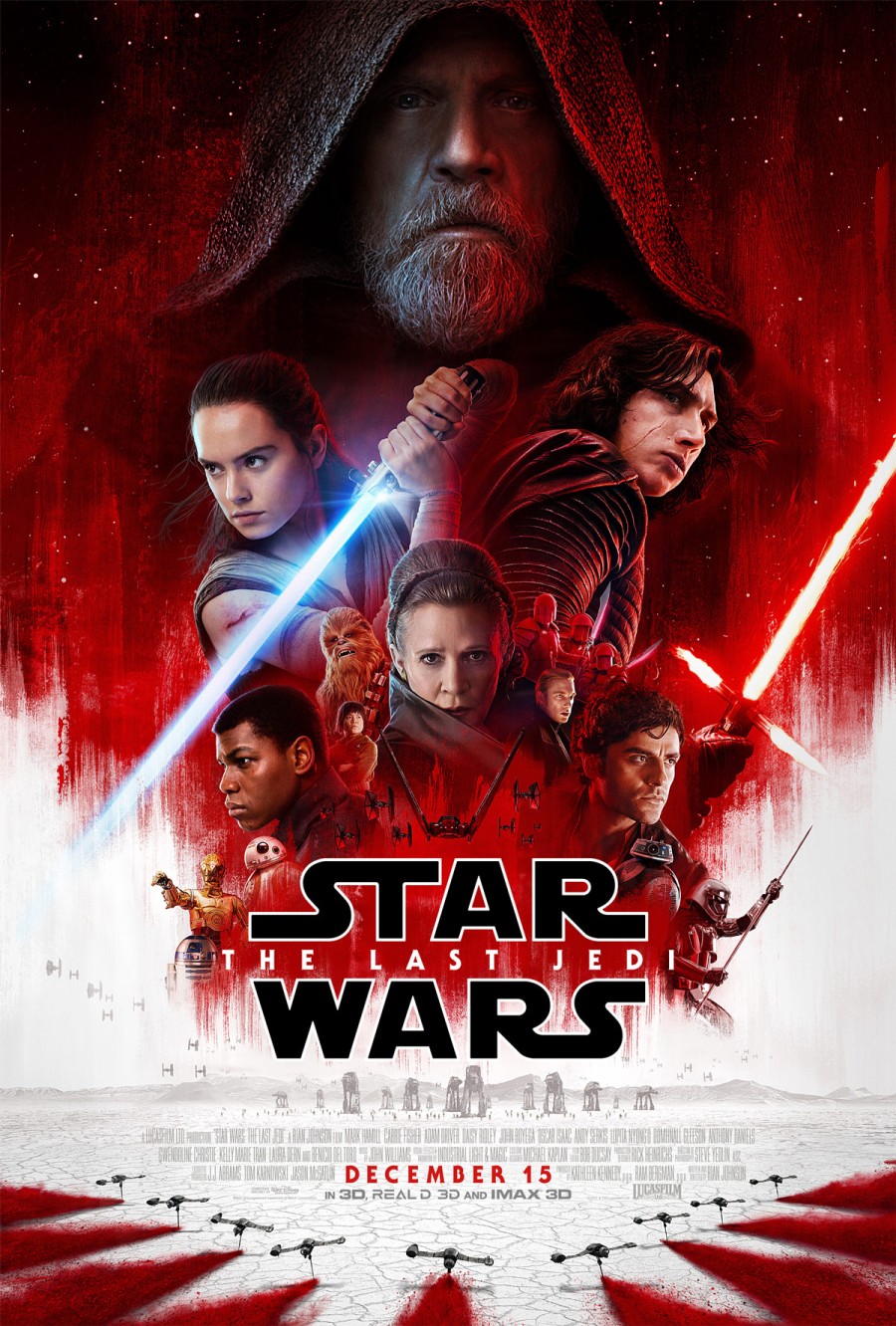 Star Wars The Last Jedi Official Poster